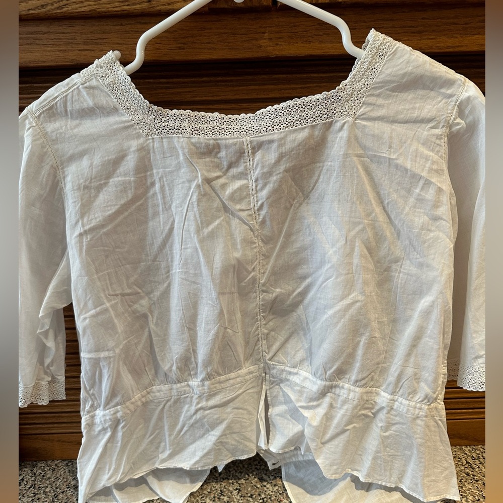 Antique Corset Cover, Size Small - image 2